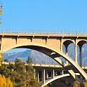 Colorado Bridge from the Arroyo, 
Pasadena, California, 
Fall 2008